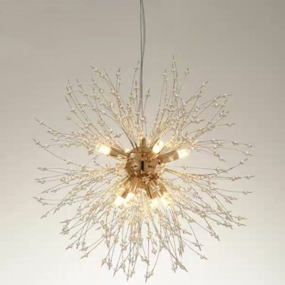 Modern dandelion Crystal Chandelier
