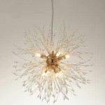 Modern dandelion Crystal Chandelier