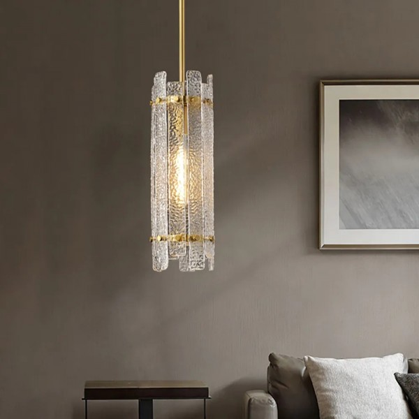 Water-ripple Glass Pendant Light