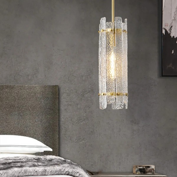 Water-ripple Glass Pendant Light