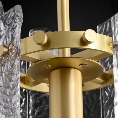 Water-ripple Glass Pendant Light