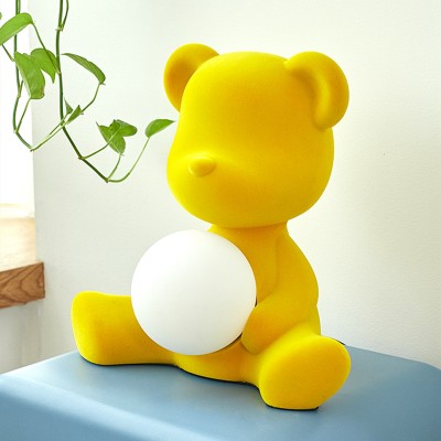 Teddy Girl Lamp Velvet Finish