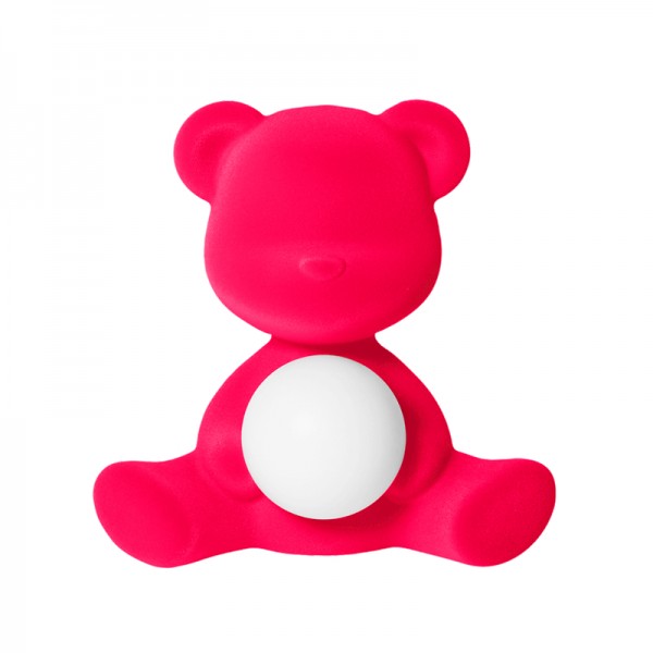 Teddy Girl Lamp Velvet Finish