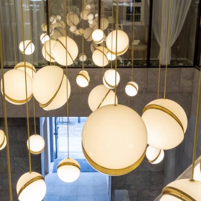 Crescent Pendant Light