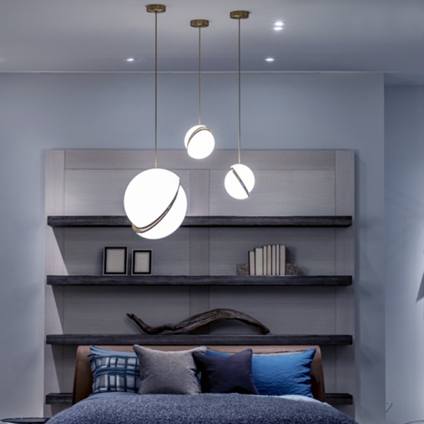 Crescent Pendant Light