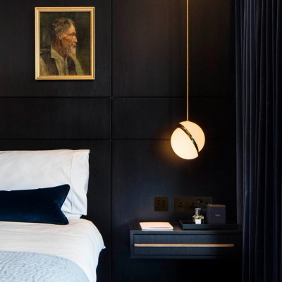 Crescent Pendant Light