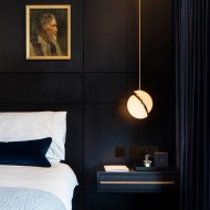 Crescent Pendant Light