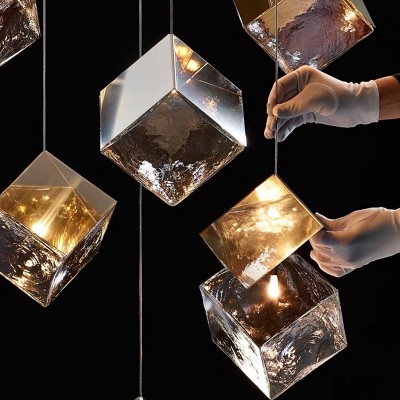 Pyrite Pendant Lamp