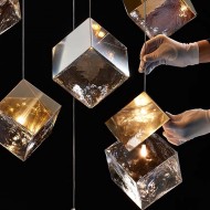 Pyrite Pendant Lamp
