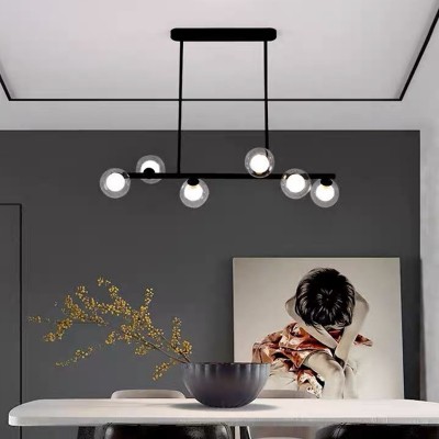 DOUBLE Ball Chandelier