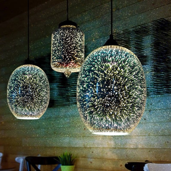 Modern 3D Colorful Nordic Pendant Lamp
