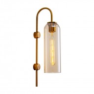 Glass Tubular Wall Lamp