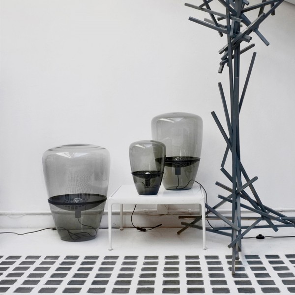 Настольная лампа из воздушных шаров