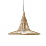 Straw Hat Art Pendant Light