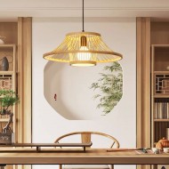Chinese Lantern Art Rattan Pendant Light