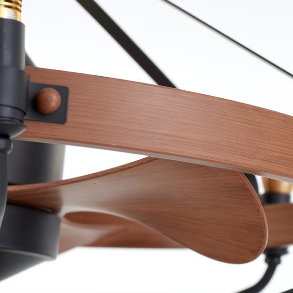 Candle Ceiling Fan Chandelier