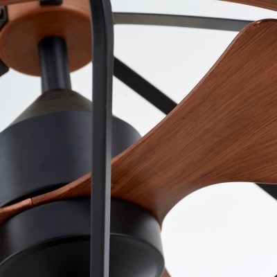 Candle Ceiling Fan Chandelier