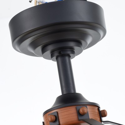 Candle Ceiling Fan Chandelier