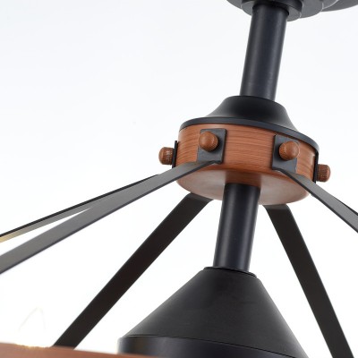 Candle Ceiling Fan Chandelier