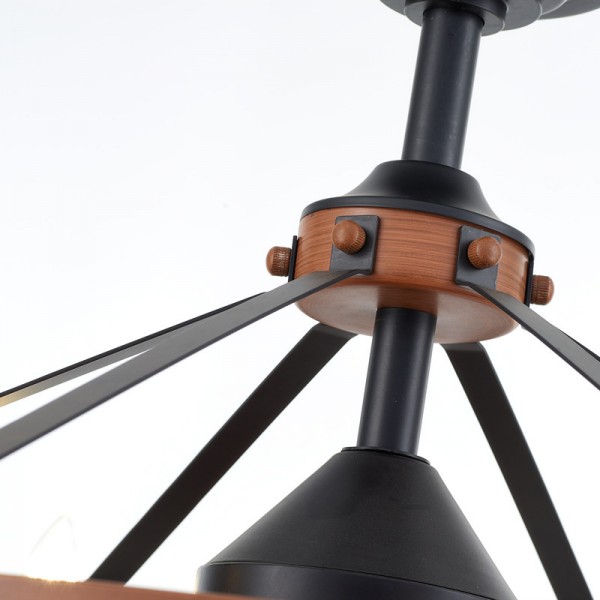 Candle Ceiling Fan Chandelier