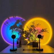 Sunset LED Table Lights 180° Rotation Suitable For Living Room Party