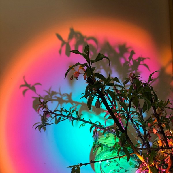 Sunset LED Table Lights 180° Rotation Suitable For Living Room Party