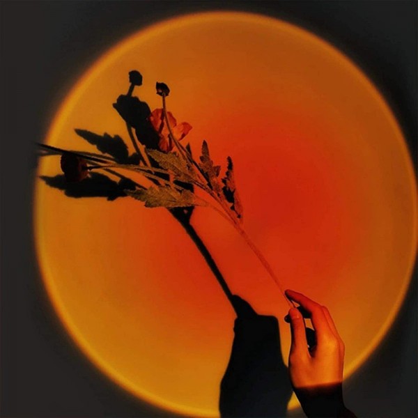 Sunset LED Table Lights 180° Rotation Suitable For Living Room Party