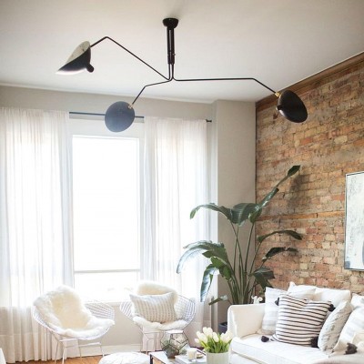 Serge Mouille Ceiling Light