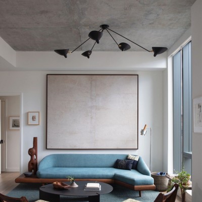 Serge Mouille Ceiling Light