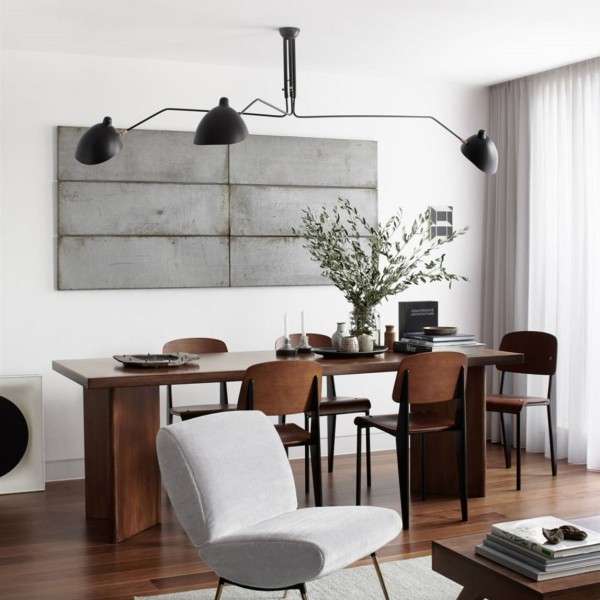 Serge Mouille Ceiling Light