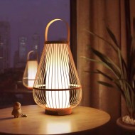 Tatami Zen Art Bedside Table Lamp