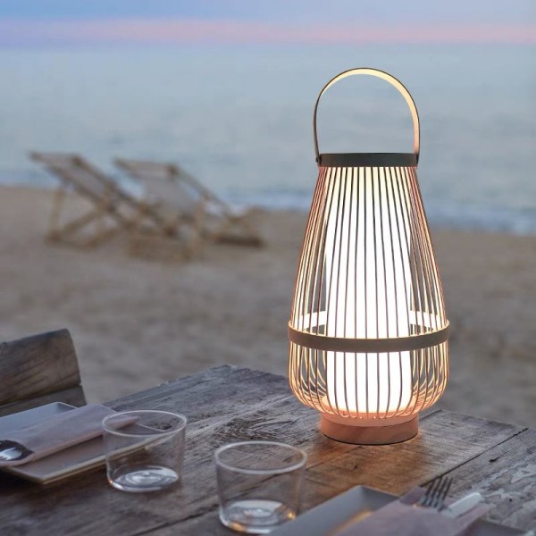 Tatami Zen Art Bedside Table Lamp