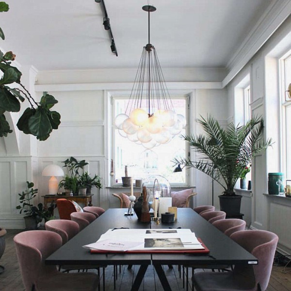 Cloud Orb Chandelier