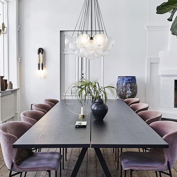 Cloud Orb Chandelier