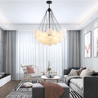 Cloud Orb Chandelier