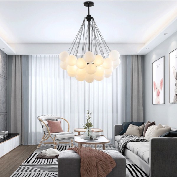 Cloud Orb Chandelier