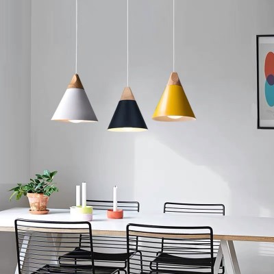 Connell Coned Woody Pendant Lamp