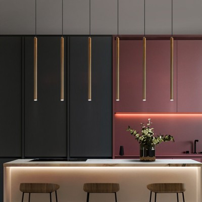 Retro Tube LED Pendant Light