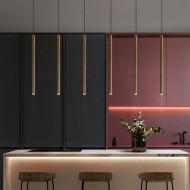 Retro Tube LED Pendant Light