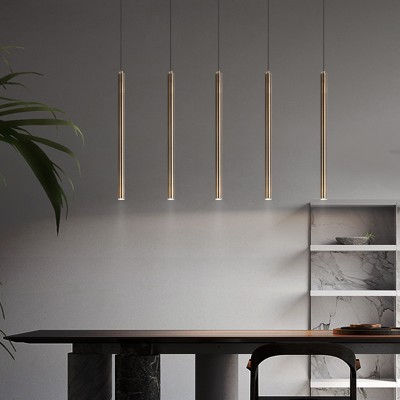 Retro Tube LED Pendant Light