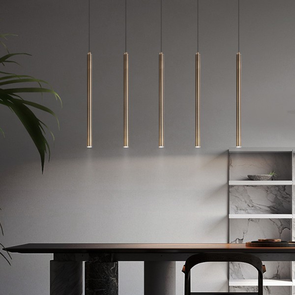 Retro Tube LED Pendant Light