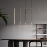 Retro Tube LED Pendant Light