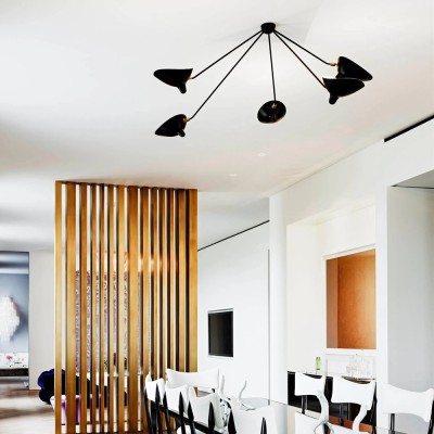 Serge Mouille Ceiling Light