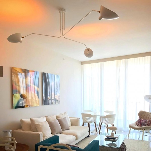 Serge Mouille Ceiling Light