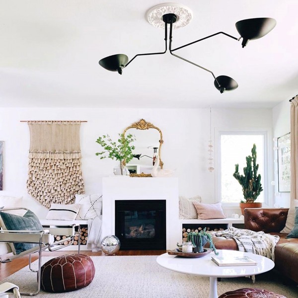 Serge Mouille Ceiling Light