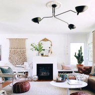 Serge Mouille Ceiling Light