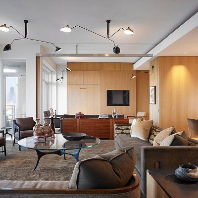 Serge Mouille Ceiling Light