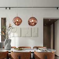 Glass Melt Pendant Light