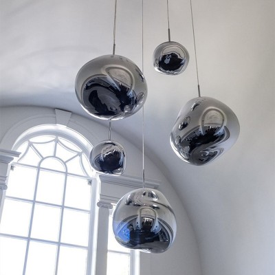 Glass Melt Pendant Light