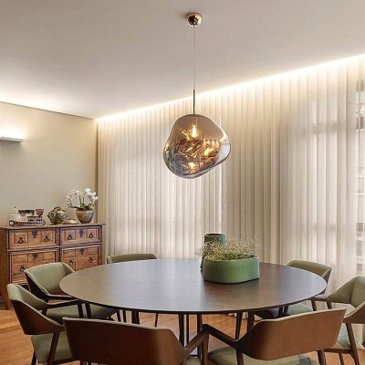 Glass Melt Pendant Light